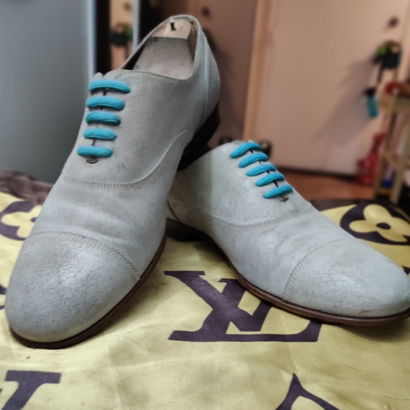 Dolce & gabbana suede cap toe oxfords - Picture 4 of 8